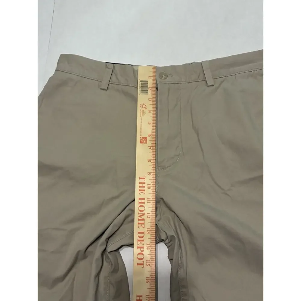 Banana Republic Men's 34 Khaki Chino Shorts 9” Inseam
